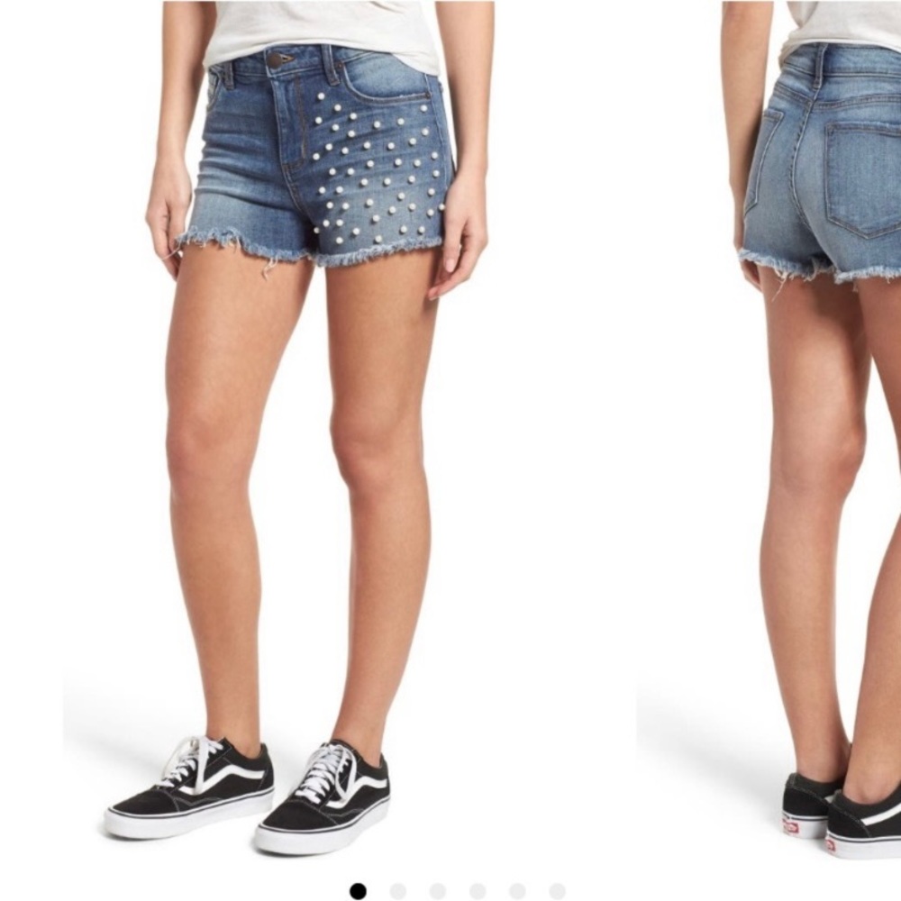 NWT STS Blue Pearl Embellished Jean Shorts